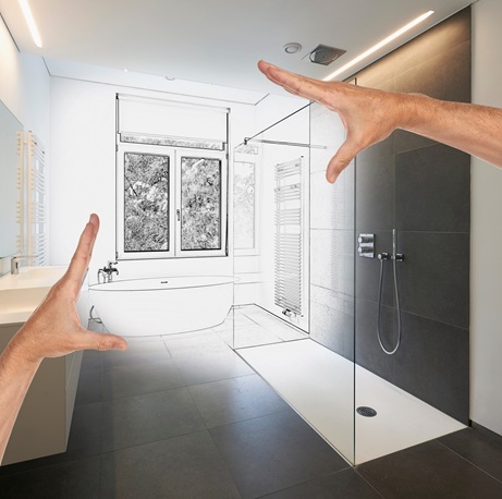 Badplanung eines barrierefreien Badezimmers in Ratingen